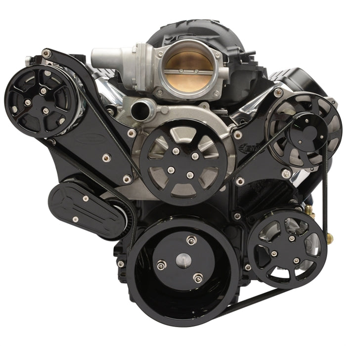 LS CHEVY ELITE SERPENTINE PULLEY KIT