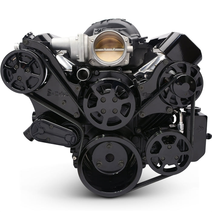 LS CHEVY ELITE SERPENTINE PULLEY KIT