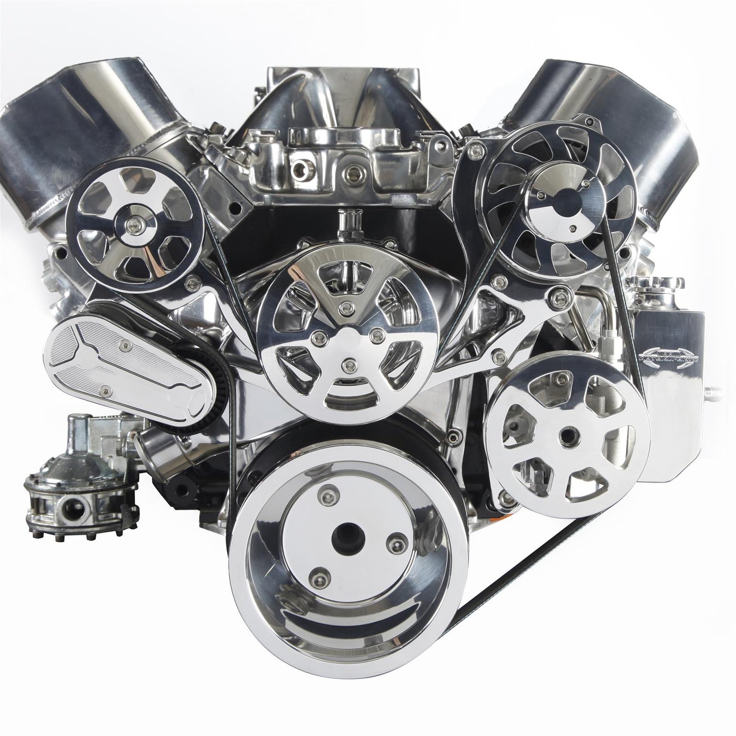 Eddie Motorsports - 6-Rib Serpentine Kit for Small-Block Chevy