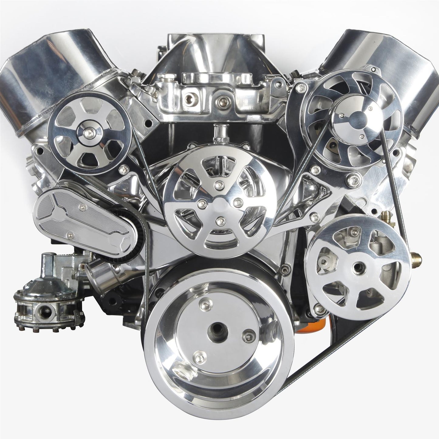 Eddie Motorsports - 6-Rib Serpentine Kit for Small-Block Chevy