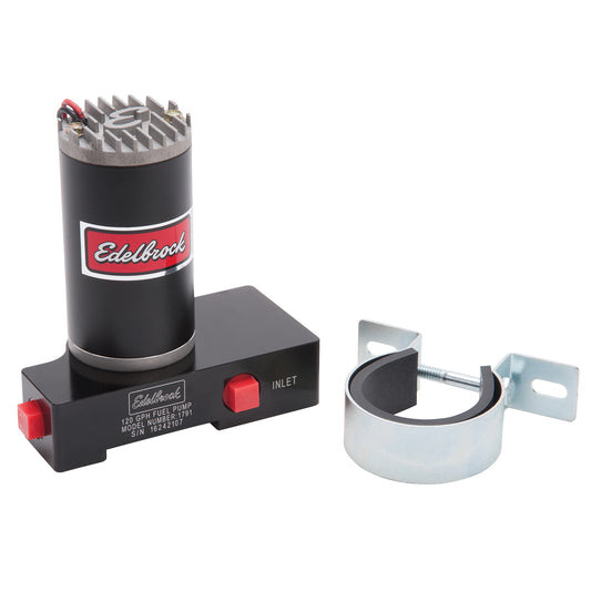 EDELBROCK #1791 - 120 GPH Electric Fuel Pump (Black)