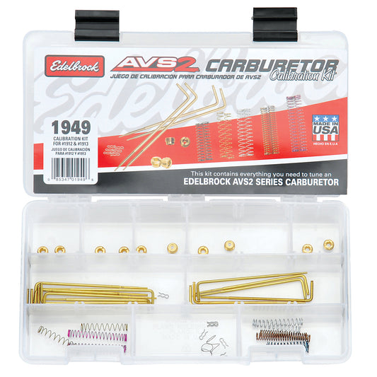 EDELBROCK #1949 - Carburetor Calibration Kit for #1912 & #1913